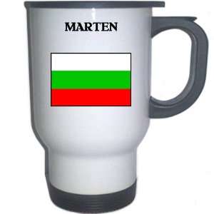  Bulgaria   MARTEN White Stainless Steel Mug Everything 