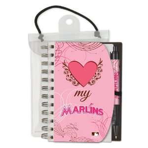  National Design Womens Miami Marlins Deluxe Hardcover 4 x 