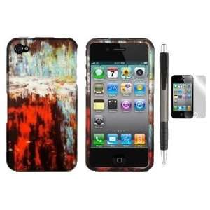  Painting Design Protector Hard Case Cover for Apple Iphone 4 / 4S 