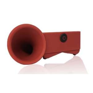  Silicon Amplifier/dock for Apple Iphone 4 Red Cell Phones 
