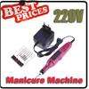 220V Mini Electric Nail Art Drill File High Quality Manicure Machine 