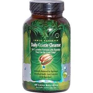 Irwin Naturals Daily Gentle Clense with Triphala 60 ea