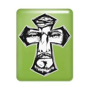  iPad Case Key Lime Jesus Christ in Cross 