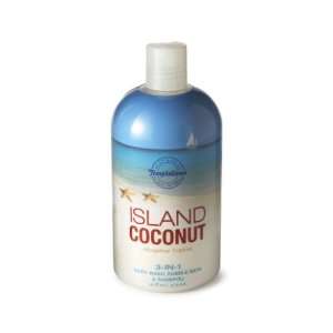 Bath & Body Works Temptations Island Coconut 3 in 1 Body Wash, Bubble 