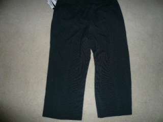 NWT Women Larry Levine Stretch Career Crop Pants Size 12  