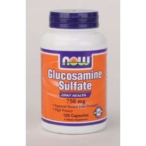  NOW Foods   Glucosamine Sulfate 750 mg 120 caps Health 