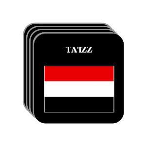  Yemen   TAIZZ Set of 4 Mini Mousepad Coasters 