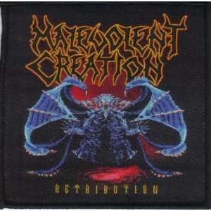  Malevolent Creation Retribution Woven Patch Everything 