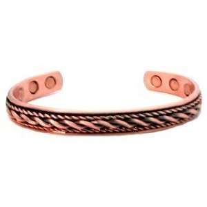  Magnetic Therapy Copper Bracelet Aztec: Health & Personal 