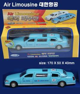 Korean air limousine Diecast 132 mini car Kal limousin  