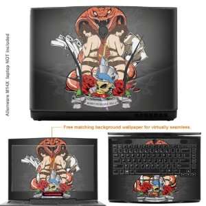   Decal Skin Sticker for Alienware M14X case cover M14X 440 Electronics