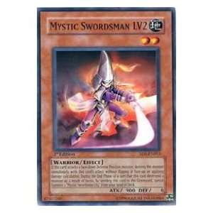  Mystic Swordsman Lv2 SD5 EN013 1st Edition Yu Gi Oh 