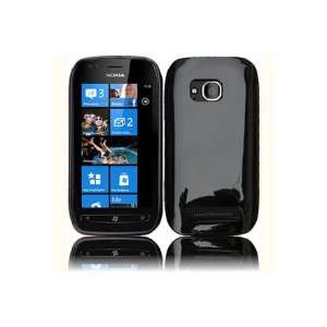 com HHI Nokia Lumia 710 TPU Rubber Skin Case with Inner Check Design 