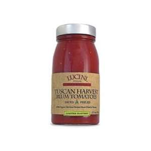 Lucini Italia, 100% Organic Diced Peeled Tuscan Tomatoes, 6/25.5 Oz 