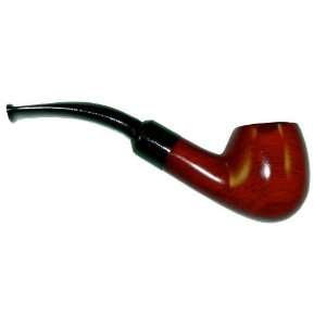   Bent Rosewood Tobacco Pipe w/ Lovat Saddle Stem 