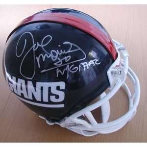  Joe Morris New York Giants Signed Mini Helmet: Everything 