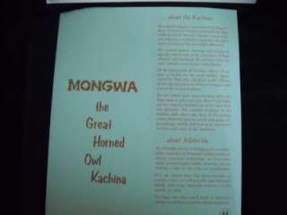Kachina Print MONGWA Hopi Artist Hoyesva Motorola Promo  
