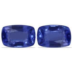  1.44 Carat Loose Sapphires Cushion Cut Pair Jewelry