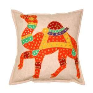   Cotton Cushion Covers with Jogi Embroidery Work