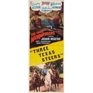 Texas Steers Poster Movie Insert (14 x 36 Inches   36cm x 92cm ) John 