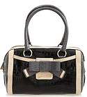 guess lulin black multi bow bag laurita handbag crossbody purse