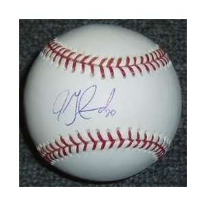 Jon Garland Autographed Ball 