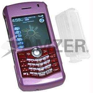  Amzer Polished Purple Snap On Crystal Hard Case: Cell 