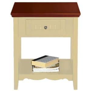  French Country Open End Table