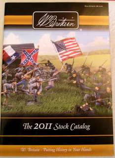 NEW 2011 W. Britains Color Stock Catalog Great Reference  
