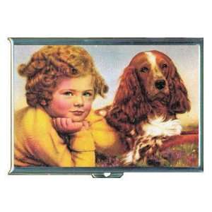  A Boy and His Dog Retro Sweet, ID Holder, Cigarette Case 