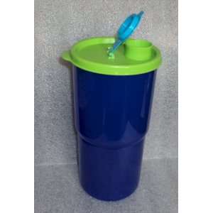  Tupperware ThirstQuake Large Tumbler, Travel Cup, Blue 