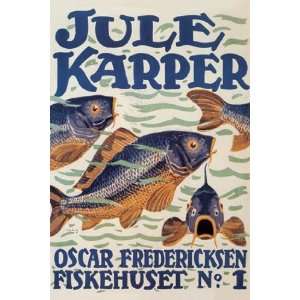 Jule Karper   Poster by Aage Lund (12x18) 