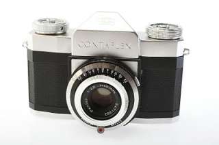   Contaflex Camera With Pantar 45mm F/2.8 Lens With Case & Box Mint