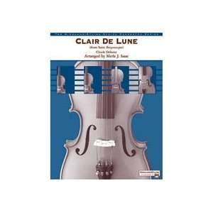  Clair de lune Conductor Score & Parts