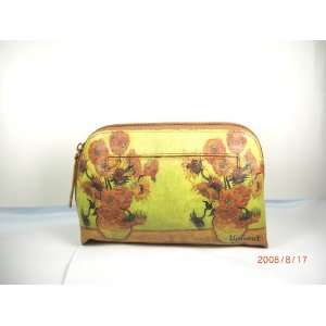  Genuine Leather Bag with Flower Pattern Beauty