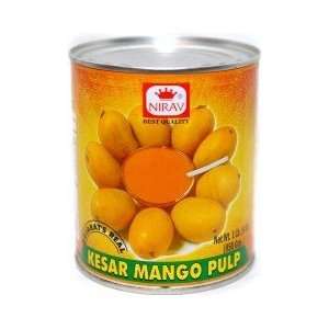 Kesar Mango Pulp   Case of 6 cans Grocery & Gourmet Food