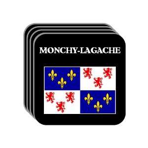 Picardie (Picardy)   MONCHY LAGACHE Set of 4 Mini Mousepad Coasters