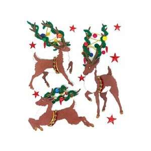  Reindeer Tree Stickers