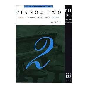  Piano for Two, Book 6 (0674398202089) Books