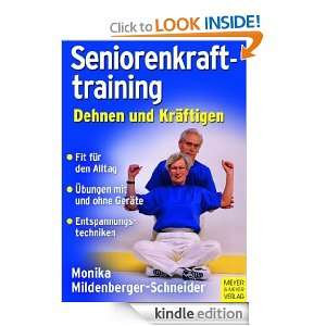 Seniorenkrafttraining (German Edition) Monika Mildenberg Schneider 