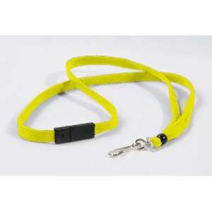  Safe Card ID Badge Lanyard   50 Yellow: Office Products