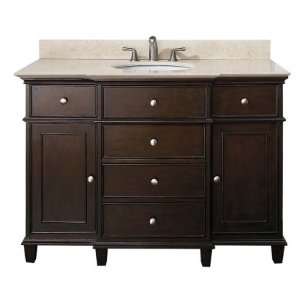  Windsor Series 48 Bathroom Vanity Walnut Furniture 