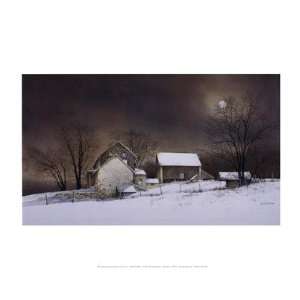  New Moon by Ray Hendershot 14x11