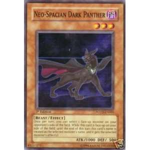   Yugioh Gx Neo spacian Dark Panther Potd en005 Super Rare Toys & Games