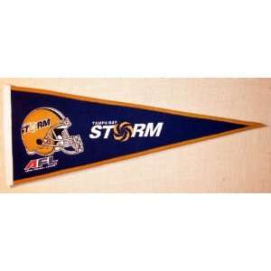 AFL Tampa Bay Storm Traditions Wool Pennant  Sports 