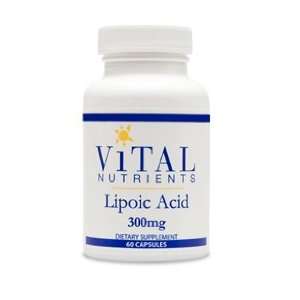  Alpha Lipoic Acid 300 mg 60 caps (Vital Nutr.) Health 