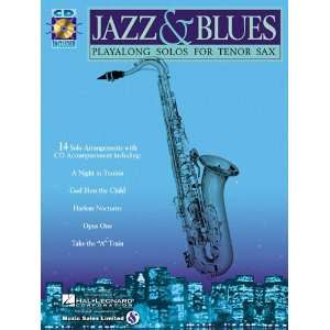  Jazz & Blues   Tenor Saxophone Play Along Solos   BK+CD 