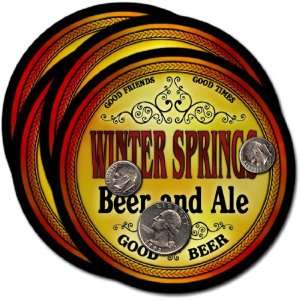  Winter Springs, FL Beer & Ale Coasters   4pk Everything 