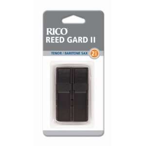  Rico Reed Gard II, Tenor/Baritone Sax, 2 pack, Black 