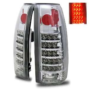  88 98 Chevy Full Size Chrome LED Tail Lights Automotive